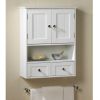 Accent Plus Wall-Mounted White Storage Cabinet