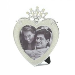 Accent Plus Princess Crown Heart Frame - 3x3