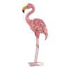 Accent Plus Solar Lighted Flamingo Yard Art - Standing