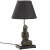 Accent Plus Dark Shade Buddha Table Lamp