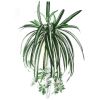 1Pc Chlorophytum Comosum Faux Greenery Home Hotel Decor Artificial Spider Plant