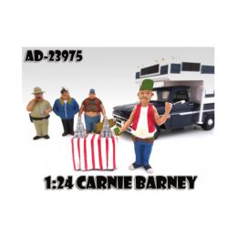 Carnie Barney "Trailer Park" Figure For 1:24 Scale Diecast Model Cars by American Diorama