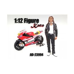 Biker Kato Figure / Figure For 1:12 Scale Motorcycles by American Diorama