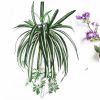 1Pc Chlorophytum Comosum Faux Greenery Home Hotel Decor Artificial Spider Plant