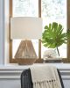 Ashley Clayman Natural/Brown Casual Table Lamp L329064