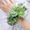 11PCS Artificial Succulent Plants Unpotted Flocking Realistic Succulents Plant