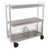 Atlantic 3-Tier Cart System White