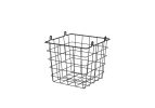 Oceanstar 3-Tier Metal Wire Storage Basket Stand with Removable Baskets â€“ Black