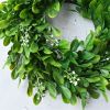 Garland Lightweight Easy to Install Creative Wreath Ornament Christmas Welcome Sign Decoration Holiday Decor