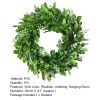 Garland Lightweight Easy to Install Creative Wreath Ornament Christmas Welcome Sign Decoration Holiday Decor