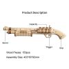 Robotime ROKR 3D Wooden Puzzle Games Shotgun Model Building Kits Toys for Children Drop Shipping