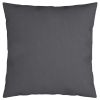 Throw Pillows 4 pcs Anthracite 19.7"x19.7" Fabric