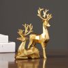 Origami Elk,resin Sitting Standing Deer Statues,for Home Decoration