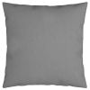 Throw Pillows 4 pcs Gray 23.6"x23.6" Fabric