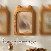 Bear Ears 5x7 Imitation Wood Photo Frame Cute Baby Picture Frame Ornaments Display,Brown