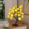 Best-selling Detachable Plastic Base USB Switch LED Simulation Rose Tree Lamp Home Decoration Night Light