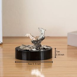 Fun DIY Magnetic Sculpture; Magnetic Desktop Decorations; Office Desk Stress Relief Boredom Multiple Optional Educational Toys; Creative Home Decorati (Items: Dolphin Figure)