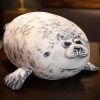 11.8Inch Soft Blob Seal Pillow; 3D Novelty Sea Lion Doll Plush Stuffed Toy ; Sleeping Throw Pillow Gifts For Kids Girls