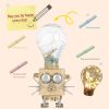 3D Puzzles Model Kits Wooden Puzzle Home Decoration DIY wishing lamp LED Light XH