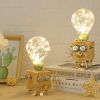 3D Puzzles Model Kits Wooden Puzzle Home Decoration DIY wishing lamp LED Light XH