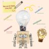 3D Puzzles Model Kits Wooden Puzzle Home Decoration DIY wishing lamp LED Light XH