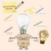 3D Puzzles Model Kits Wooden Puzzle Home Decoration DIY wishing lamp LED Light XH