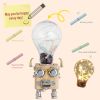 3D Puzzles Model Kits Wooden Puzzle Home Decoration DIY wishing lamp LED Light XH