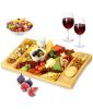 Kitchen Natural Bamboo Cutting Board Bamboo Cheese Board Set