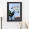 Rustic Wooden Framed Wall Mirror; Decorative Wood Wall Mirror for Living Room or Bathroom Vanity; Farmhouse Bathroom Mirror Rectangle Hanging Mirror H