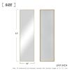 Modern and Contemporary Thin Frame Wall Mirror