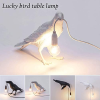 1pc The Gothic Crow Lamp; Cute Black Raven Desk Light With USB Line; Unique Resi Crow For Table Decor; Goth Decor; Black Decor; Bird Decor; Art Decor;