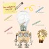 3D Puzzles Model Kits Wooden Puzzle Home Decoration DIY wishing lamp LED Light XH