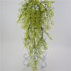 80cm Artificial Plant Colorfast Realistic Appearance Plant Wall Mounted Simulation Osier Rattan Bracketplant for Home