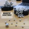 Fun DIY Magnetic Sculpture; Magnetic Desktop Decorations; Office Desk Stress Relief Boredom Multiple Optional Educational Toys; Creative Home Decorati